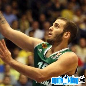 Basketball players Nikos Pappas