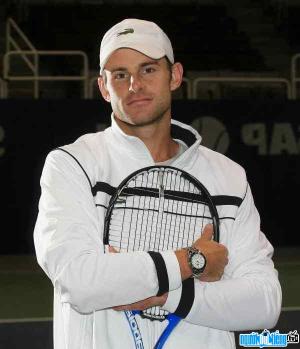 Tennis player Andy Roddick