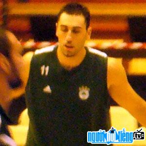 Basketball players Dimos Dikoudis