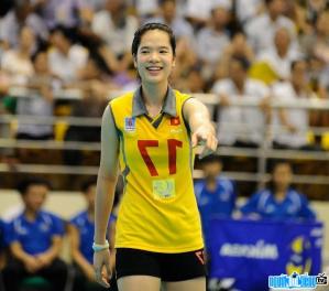 Volleyball player Le Thanh Thuy