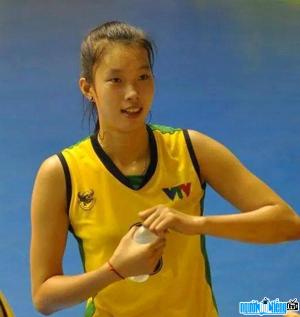 Volleyball player Tran Thi Thanh Thuy