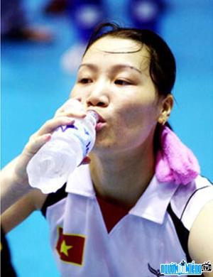 Volleyball player Tran Hien