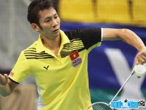 Badminton player Nguyen Tien Minh