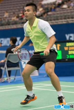 Badminton player Pham Cao Cuong
