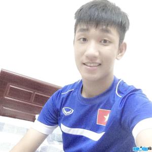 Football player Nguyen Trong Dai