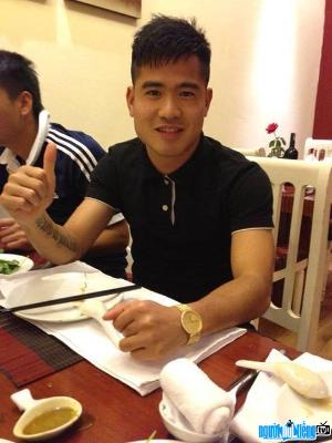 Football player Au Van Hoan
