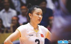 Volleyball player Dang Thi Kim Thanh