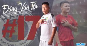 Football player Dang Van Toi